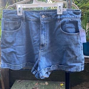 Pacsun mom jean shorts NWT